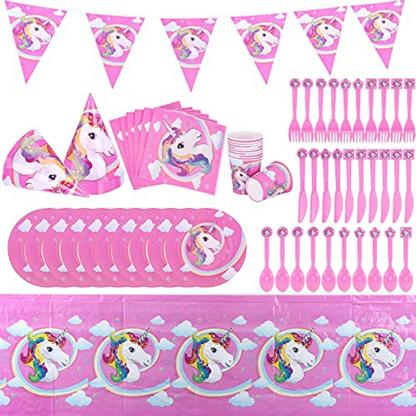 Allbests Unicorn Party Decorations Supplies