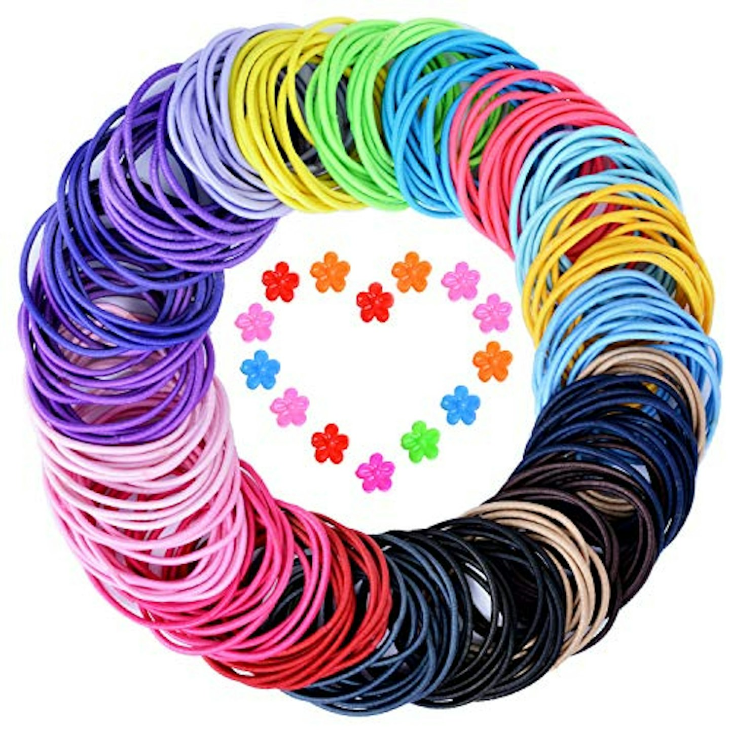 Best back to school hairstyles and accessories 200Pcs Hair Ties