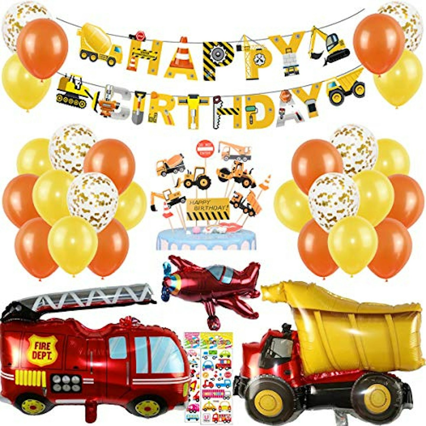 Construction Birthday Party Supplies 