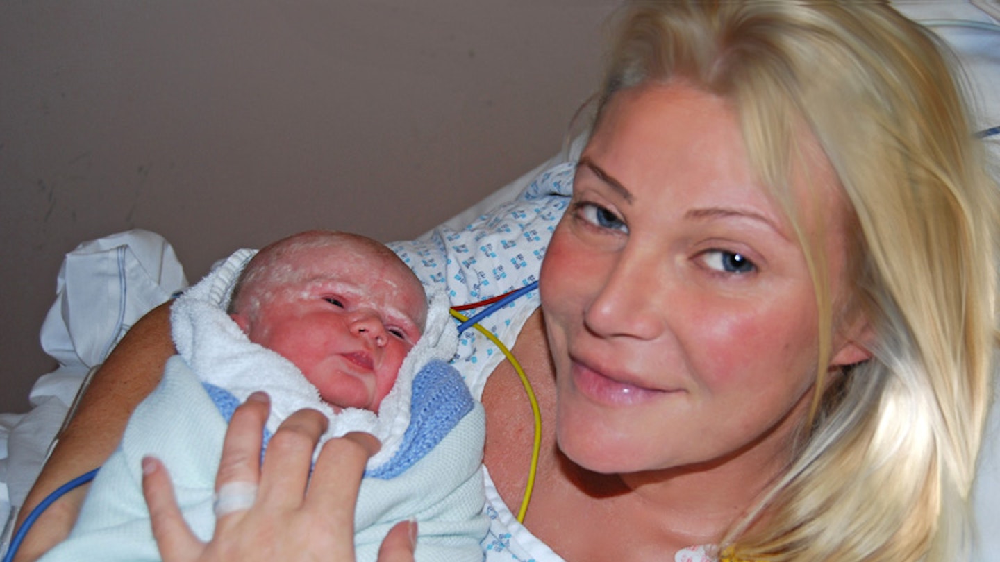 ‘I had a natural c-section’