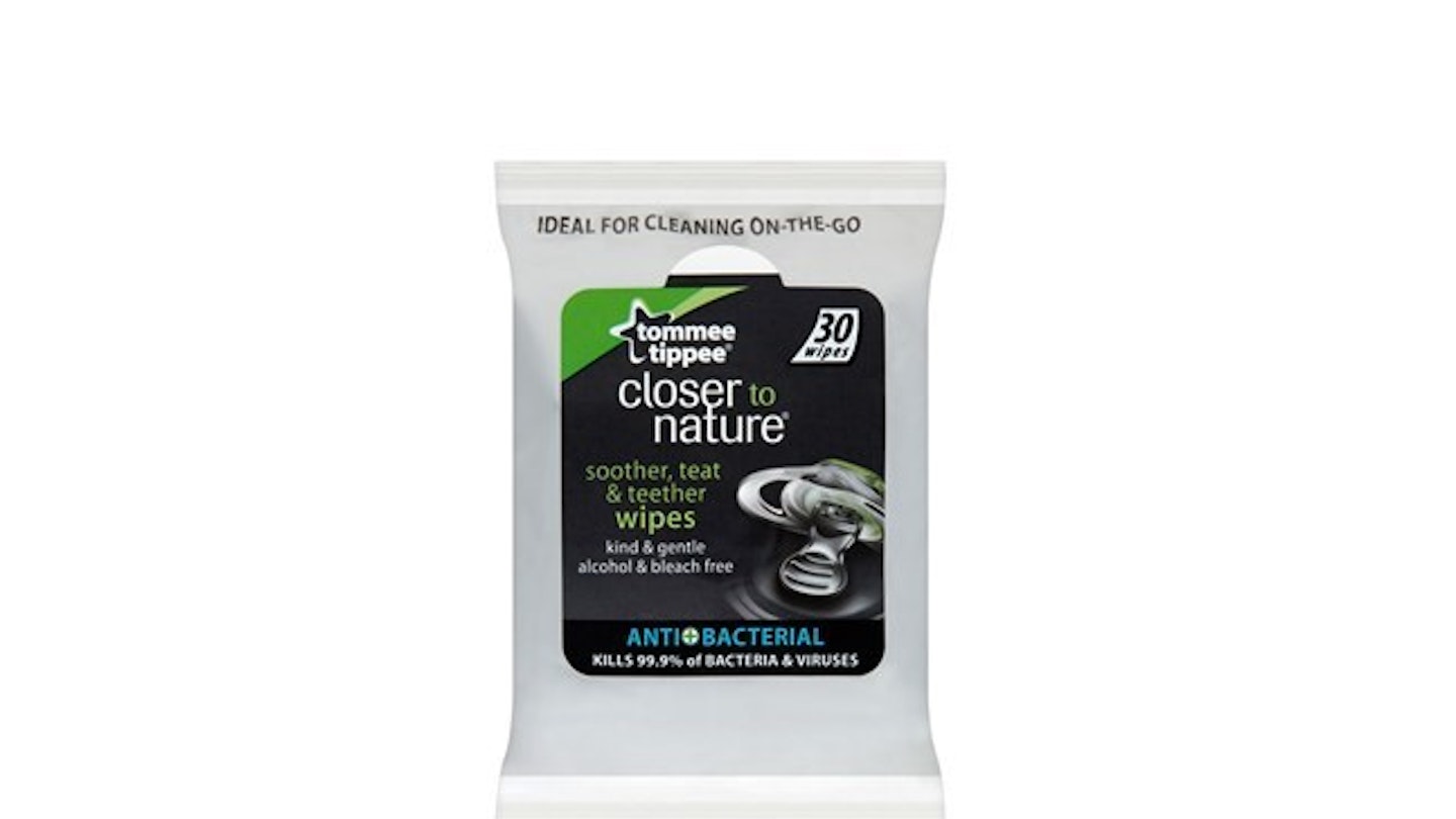 Tommee Tippee Closer To Nature Soother Teat & Teether Wipes