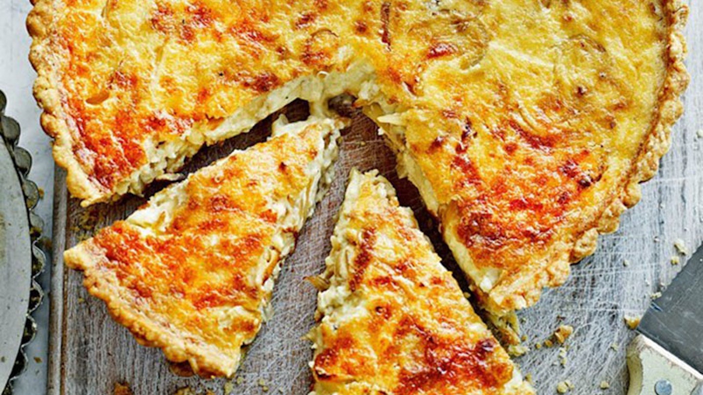 Onion and Gruyere Tart recipe | Annabel’s Family Cookbook | Annabel Karmel
