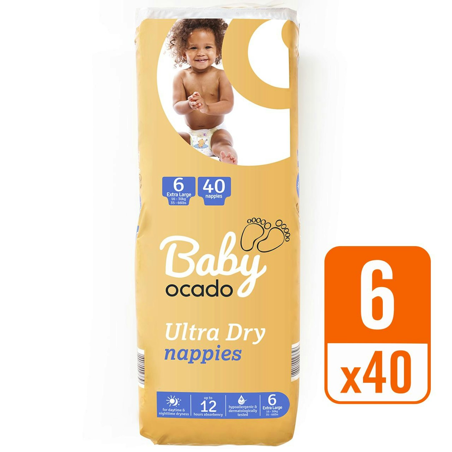 Baby Ocado Size 6 Ultra Dry Nappies 