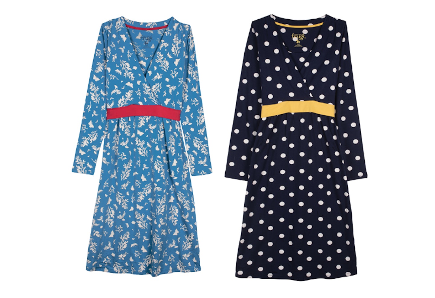 Long-sleeve tie dresses, &pound;65 each.&nbsp;