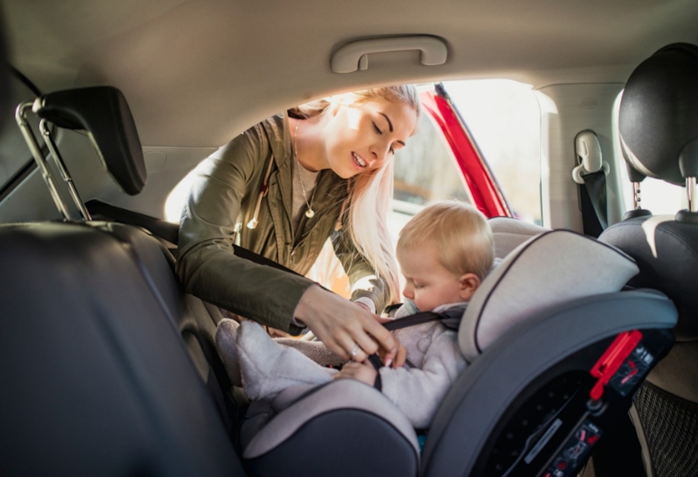 baby in car seat