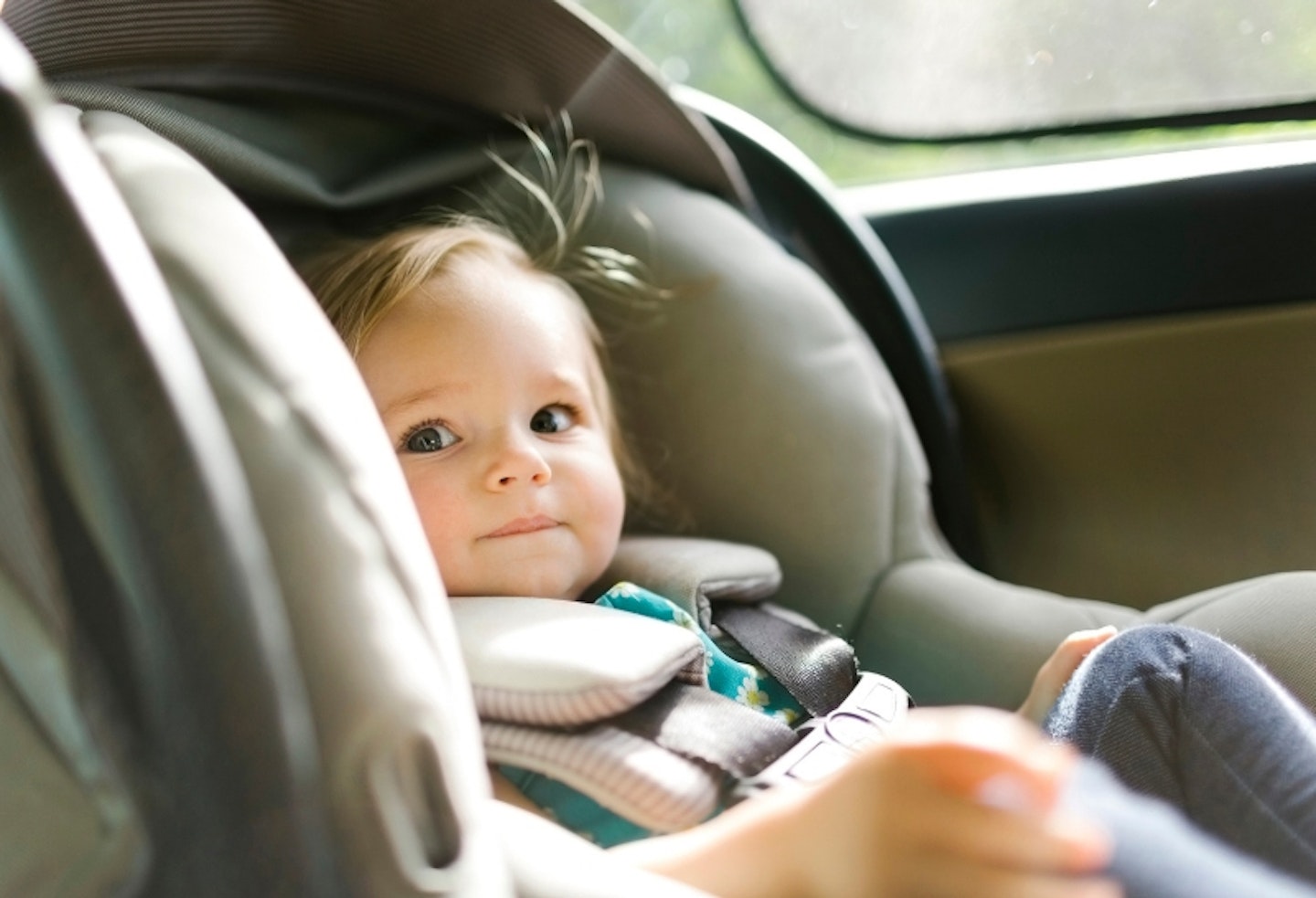 baby in car seat