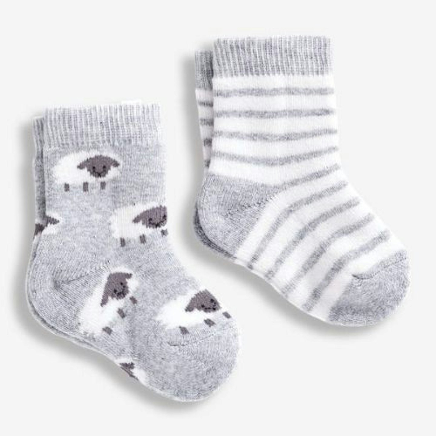 2-Pack Sheep Baby Socks
