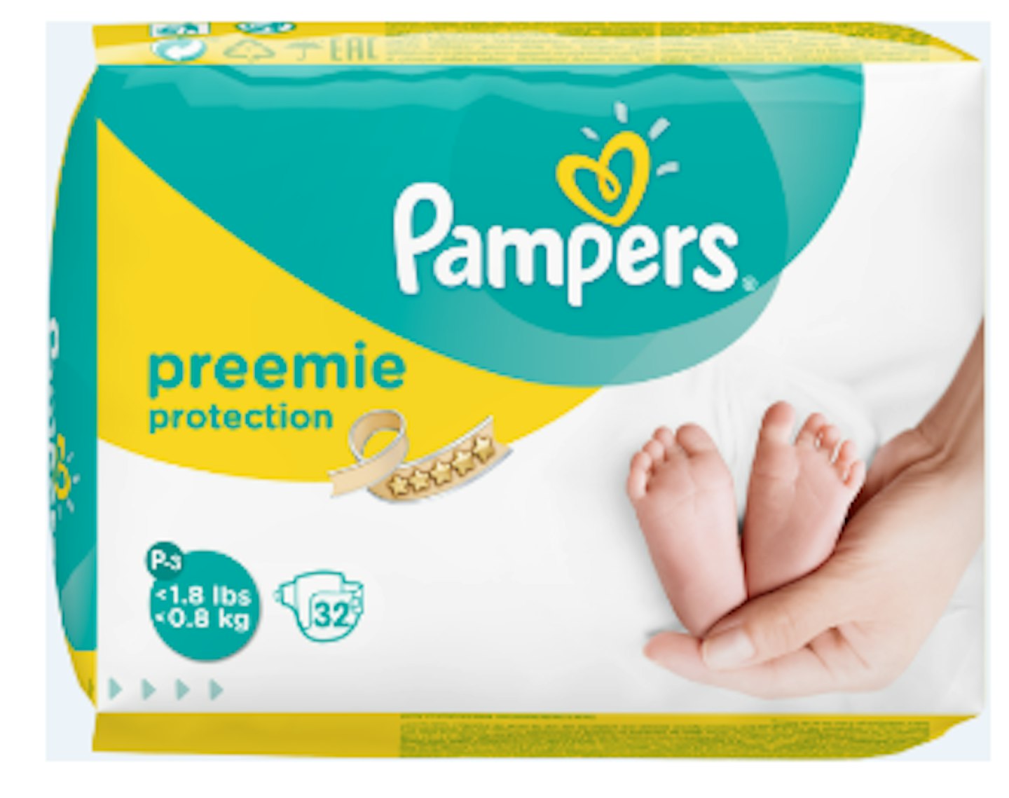 Pampers Preemie Protection Nappies