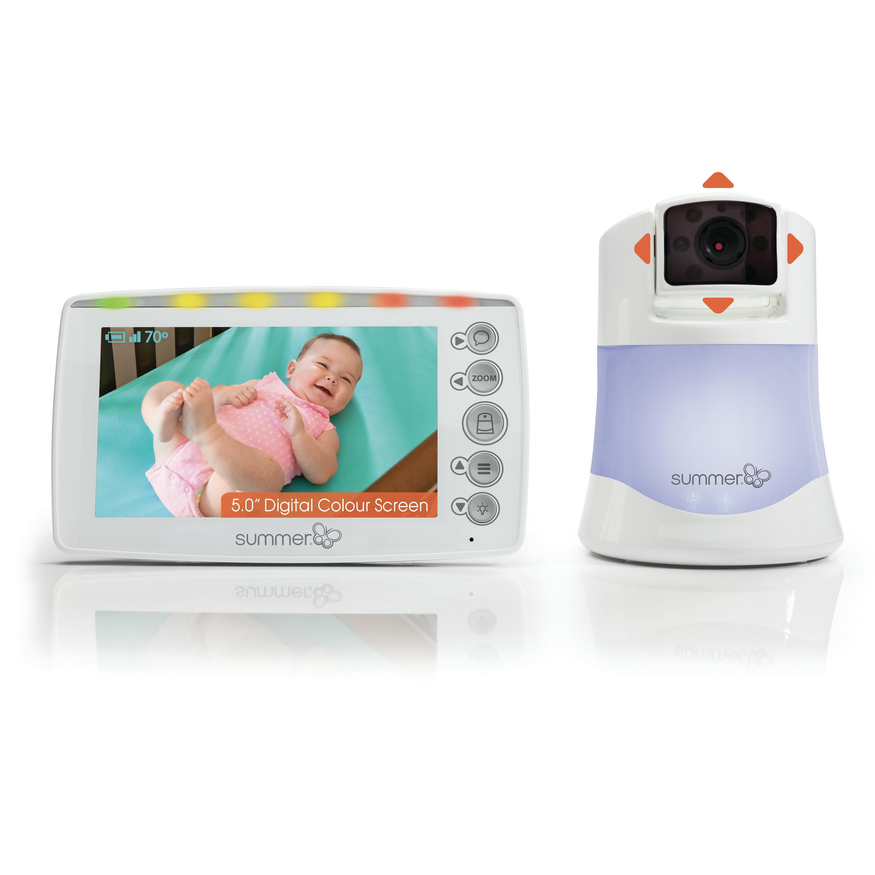 Summer infant wide view 2.0 5 colour video hot sale monitor