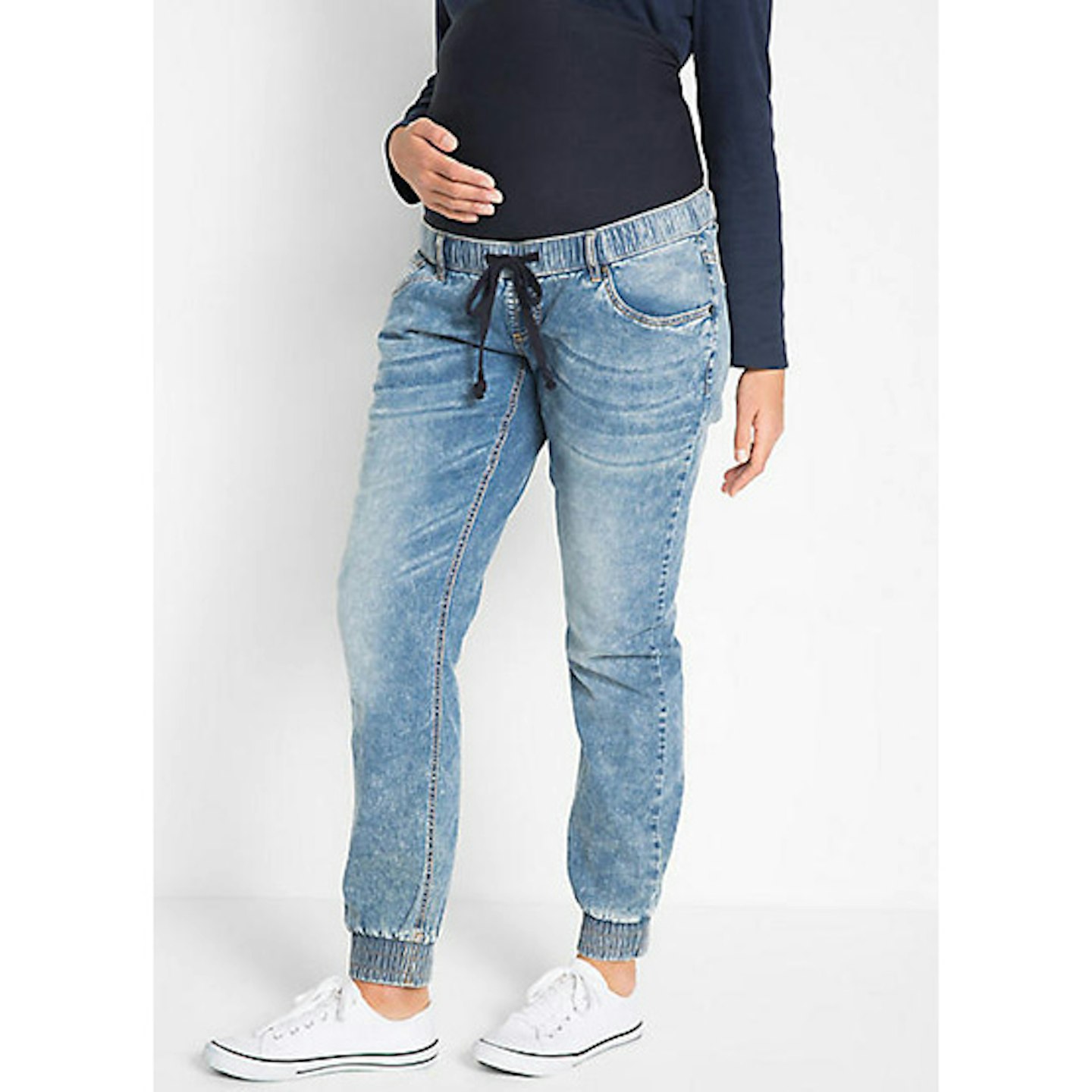 5 Pocket Maternity Jeans- plus size maternity clothes