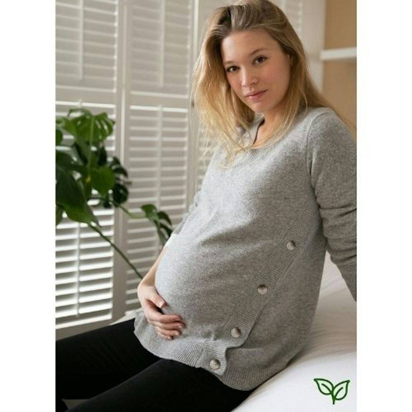 Abi Greencash maternity jumper