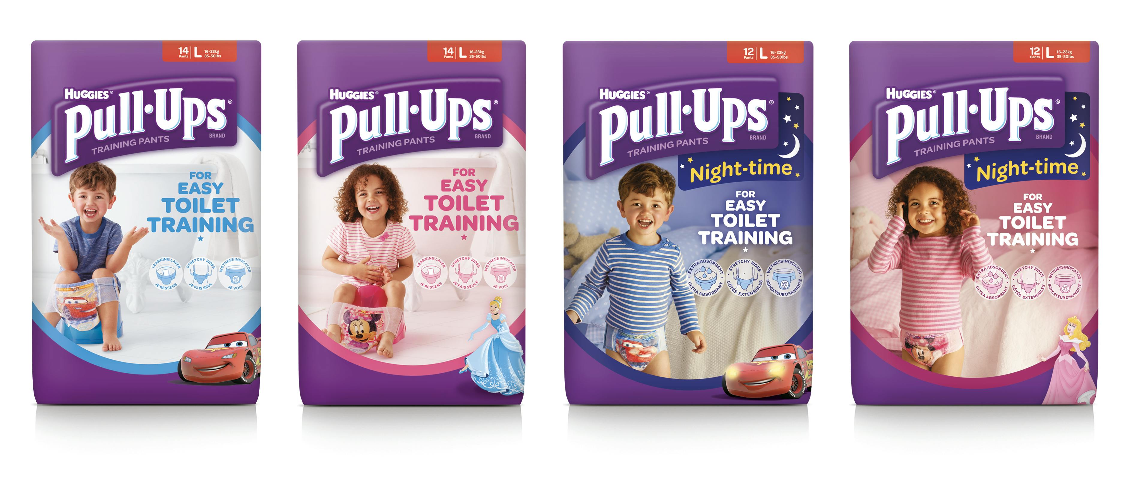 Huggies Pull-Ups Learning Designs Potty Training Pants for Toddler Girls,  2T-3T | eBay
