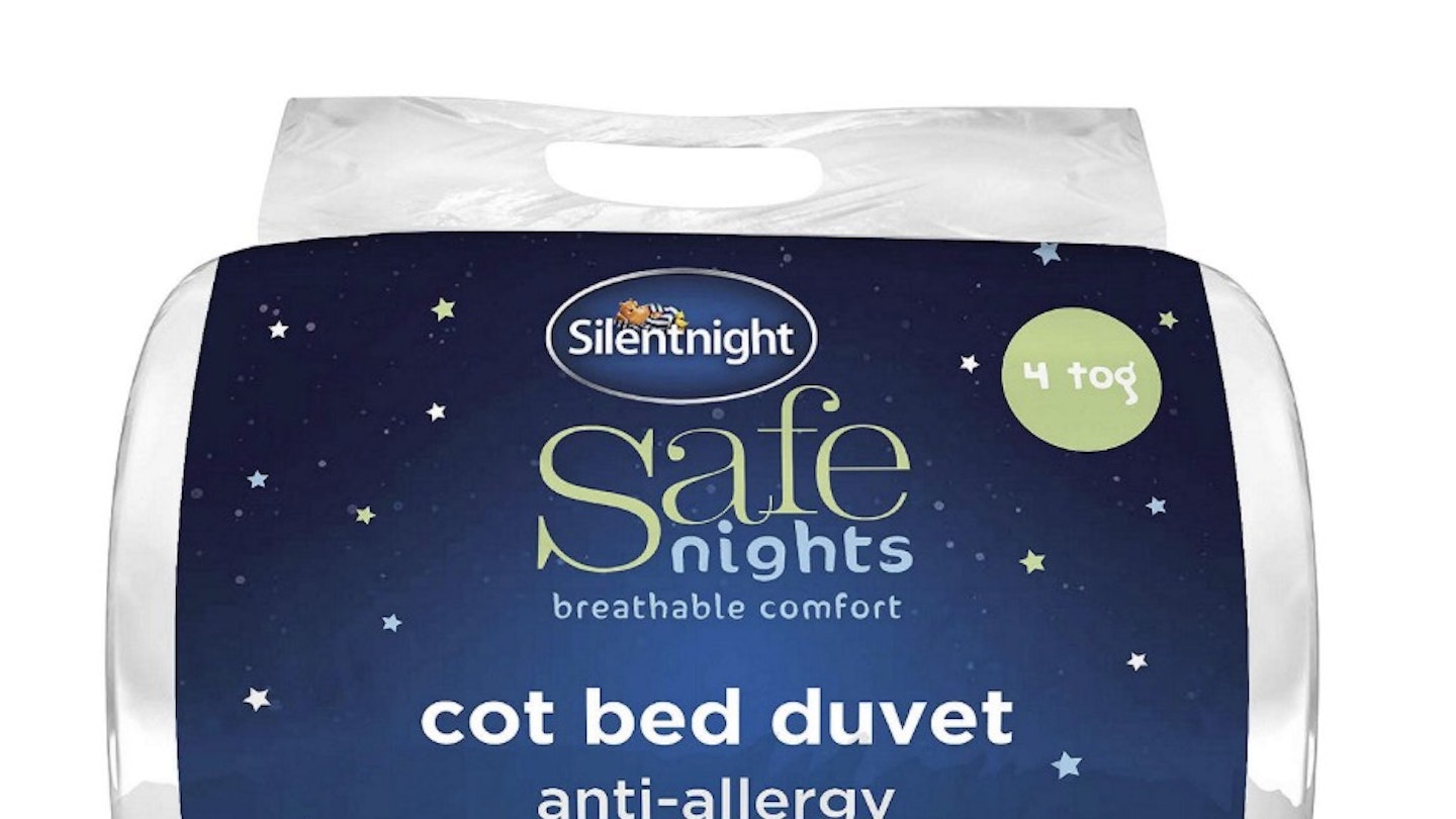 Silentnight Safe Nights Anti Allergy Cot Bed Duvet