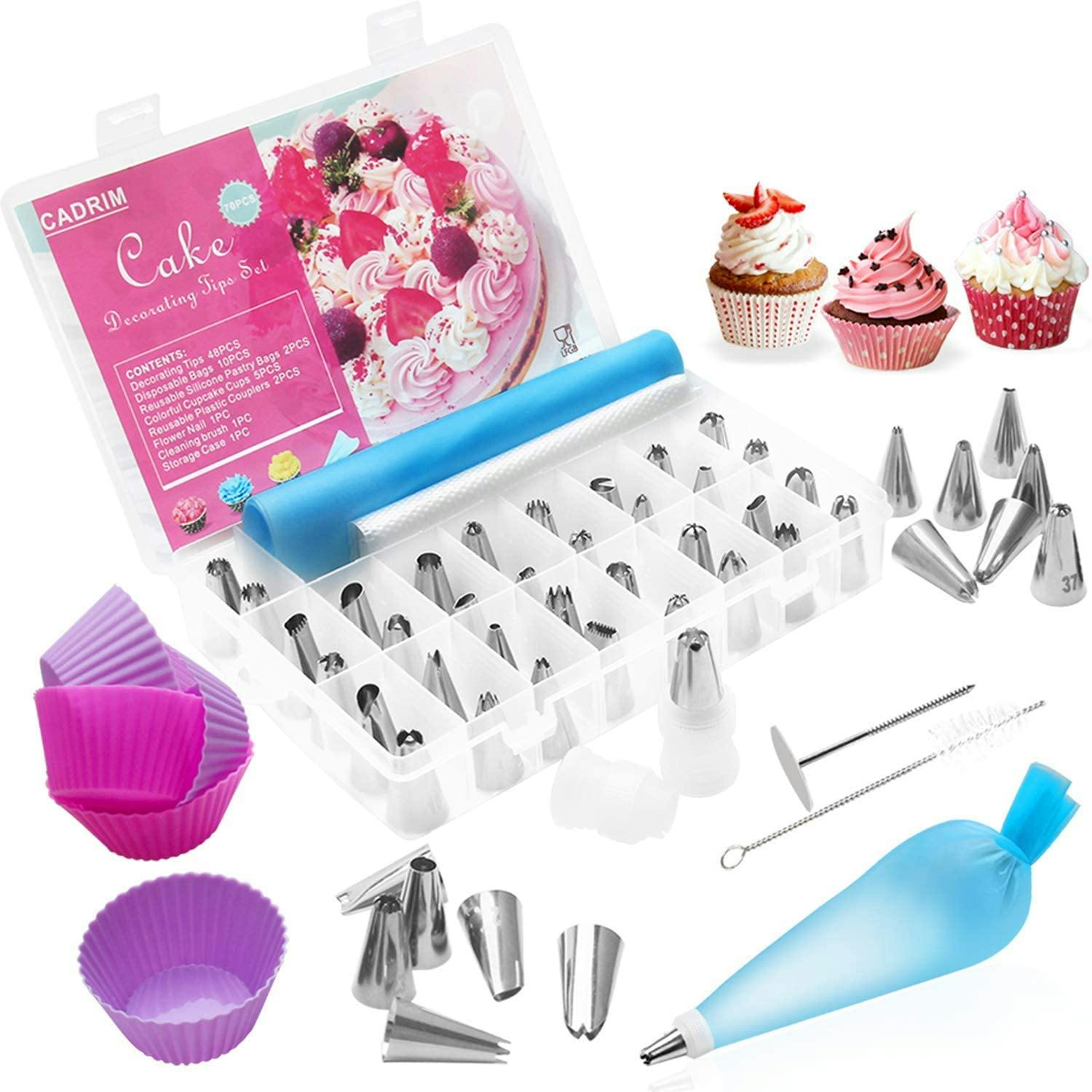 Piping kits for top cupcakes