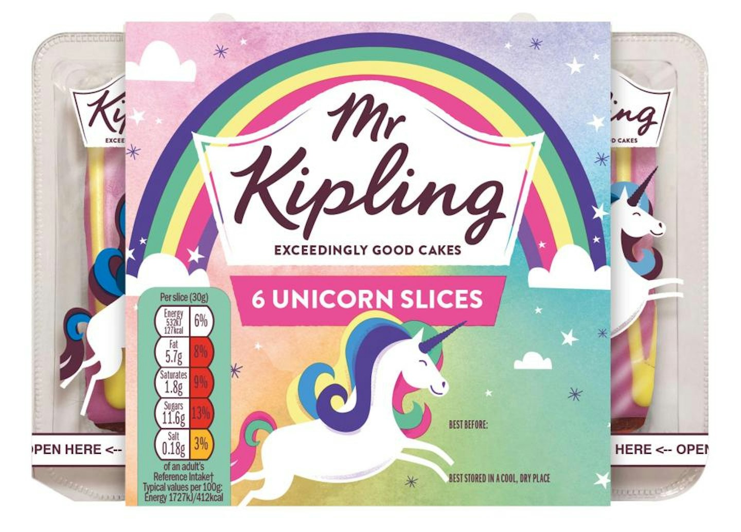 Mr Kipling unicorn