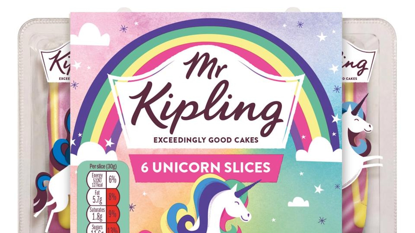 Mr Kipling unicorn