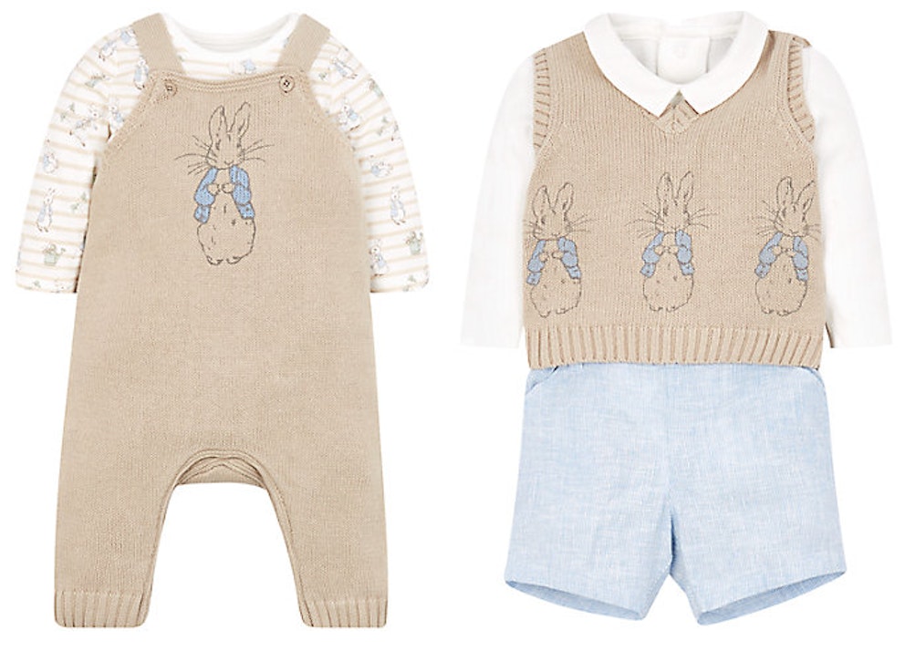 Mothercare launches Peter Rabbit baby clothing line