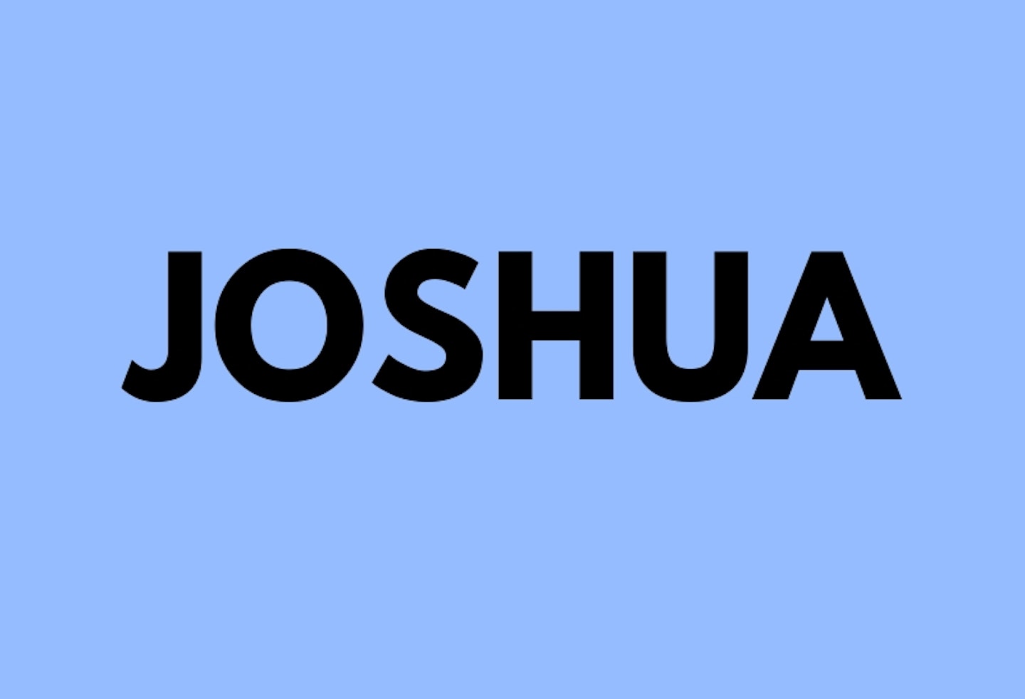 Joshua