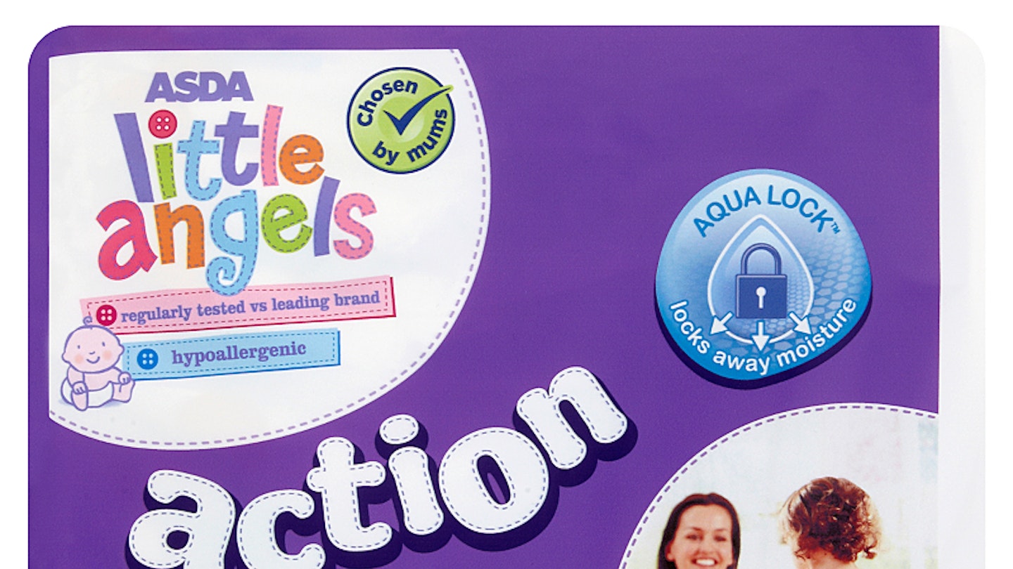 Asda Little Angels Action Fit Nappies
