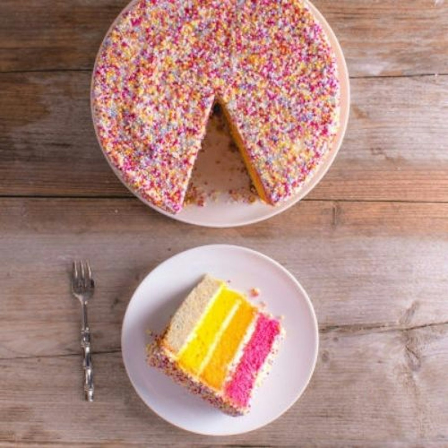 ASDA Rainbow Jazzie Celebration Cake