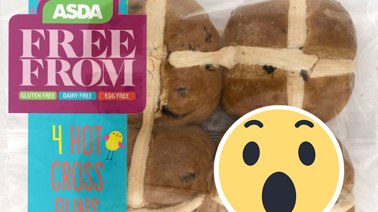 Asda have launched GLUTEN-FREE, DAIRY-FREE, vegan hot cross buns for Easter!