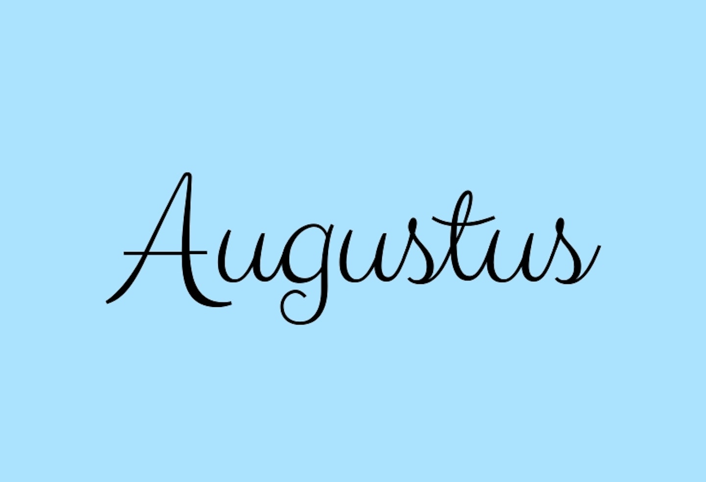 Augustus