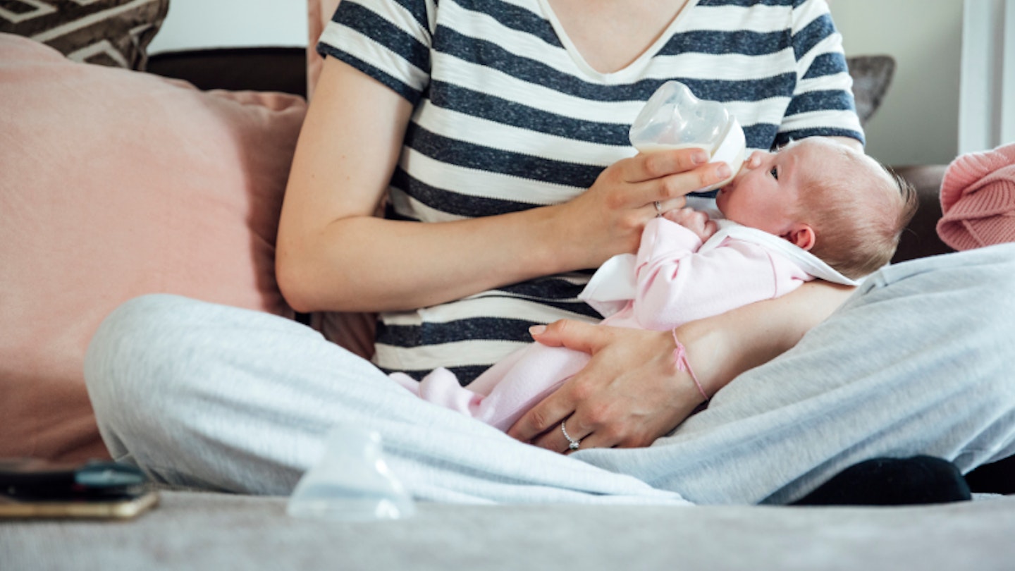 How much milk should a newborn drink