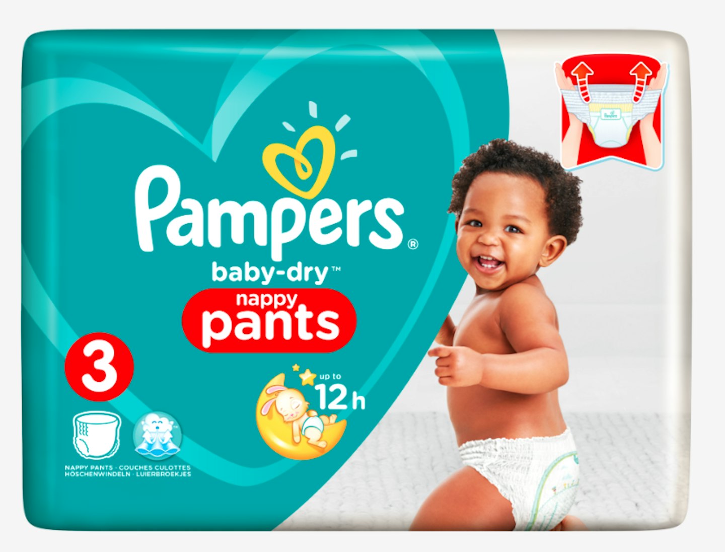 Pampers Baby Dry Nappies and Nappy Pants