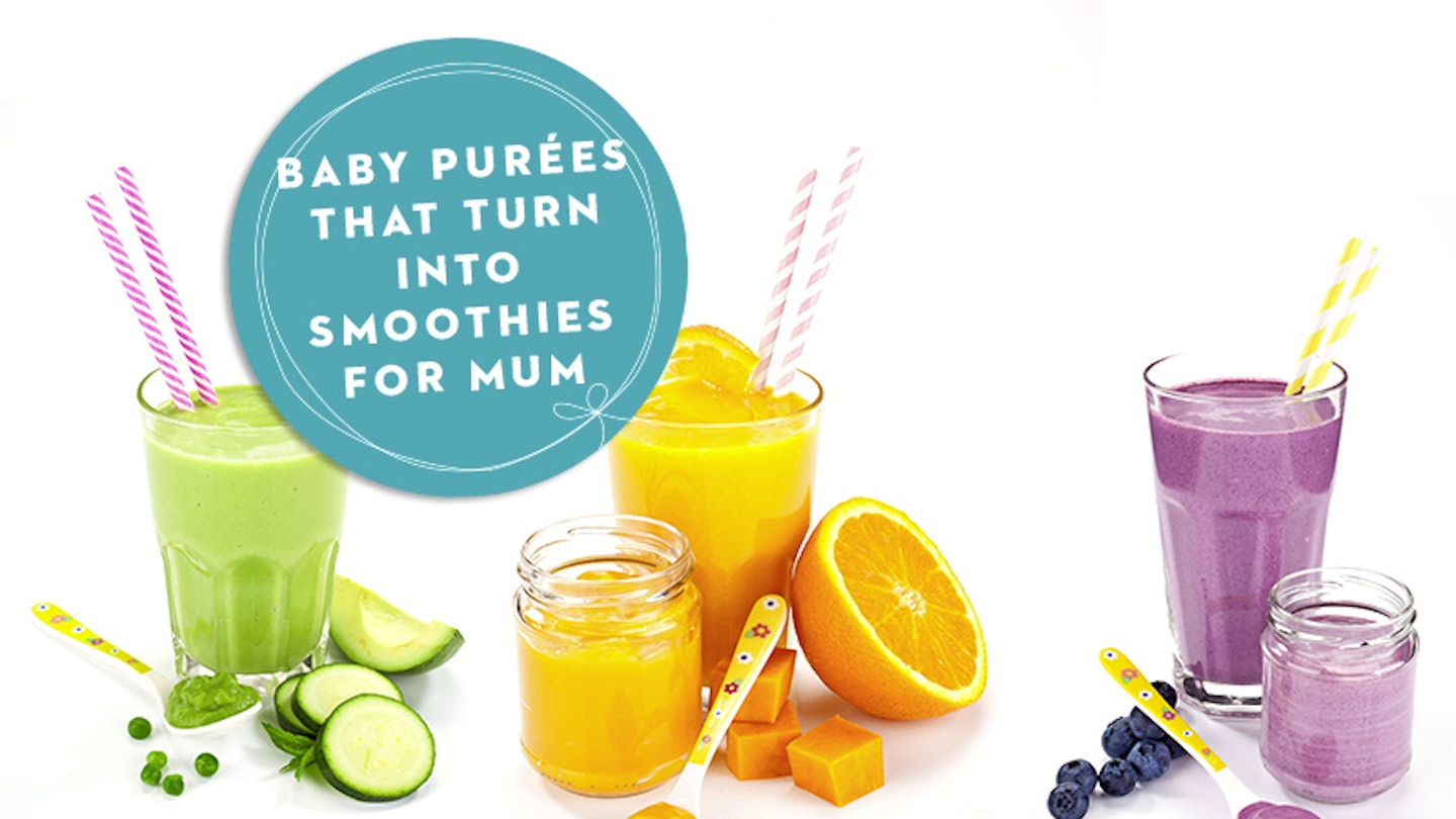 Wean your baby and enjoy a delicious smoothie!