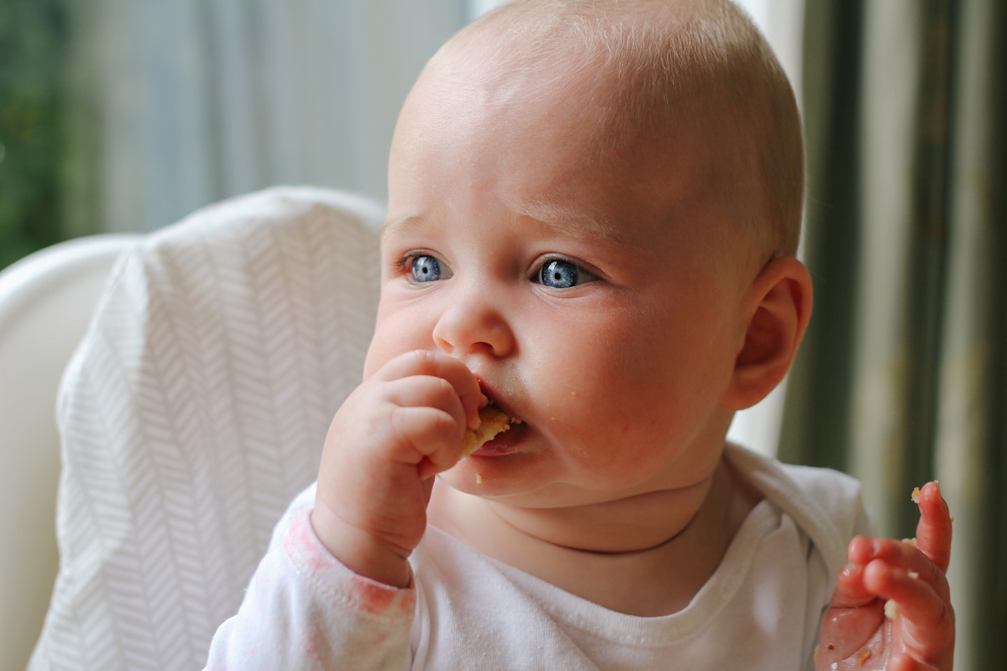 baby eating