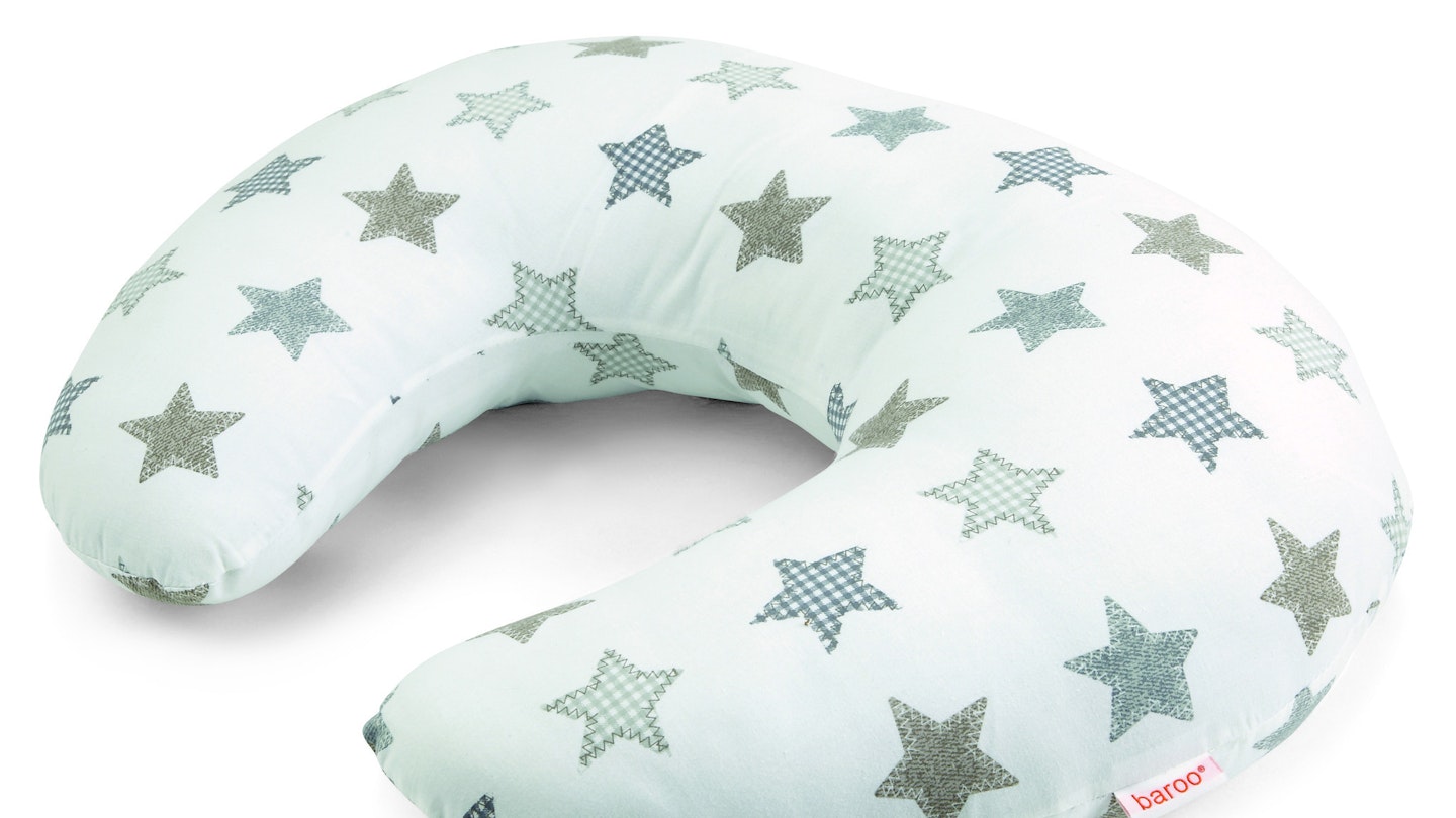 Baroo Beige Stars Nursing Pillow