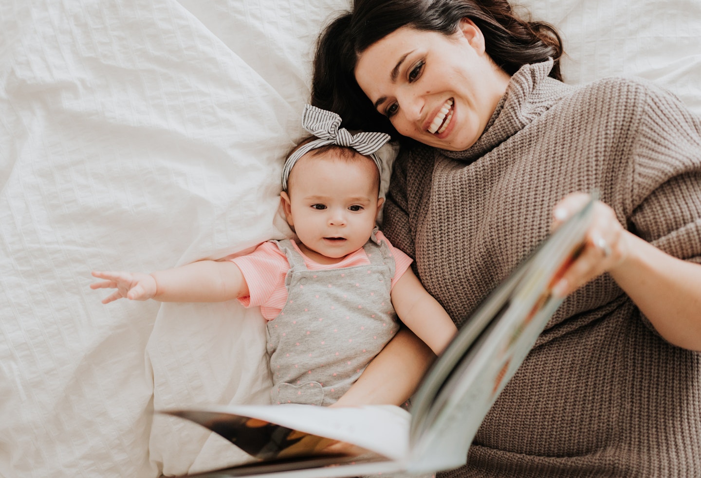 baby reading