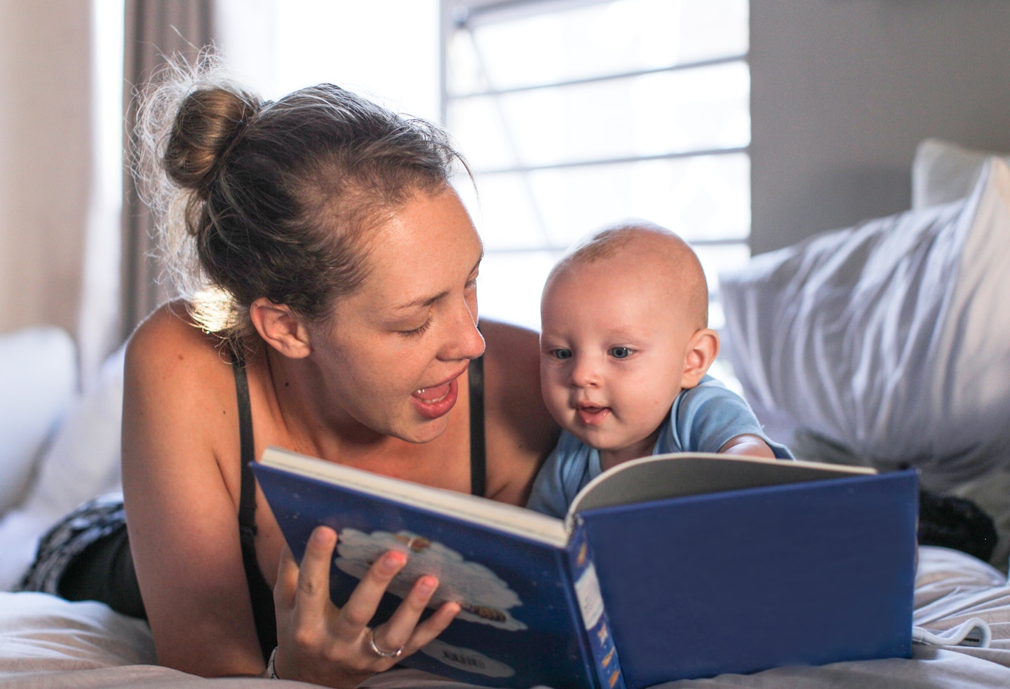 baby reading