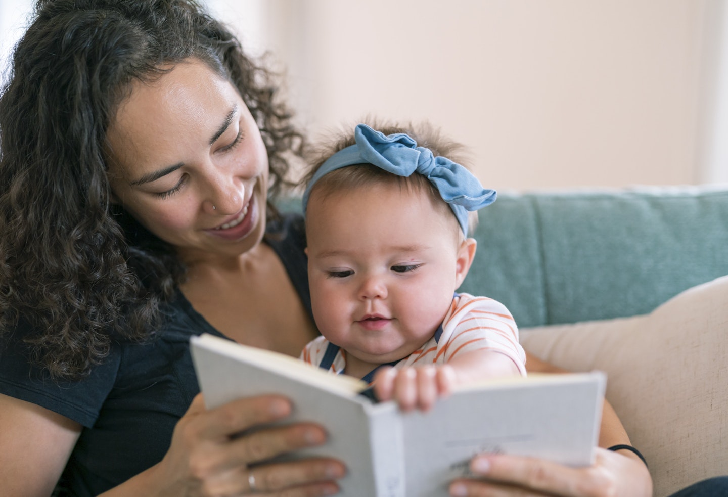 baby reading