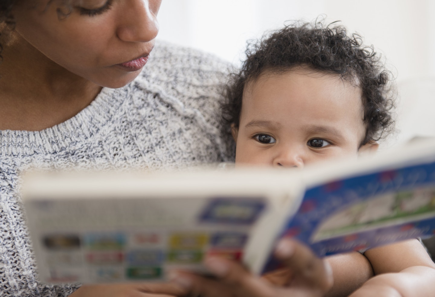 baby reading