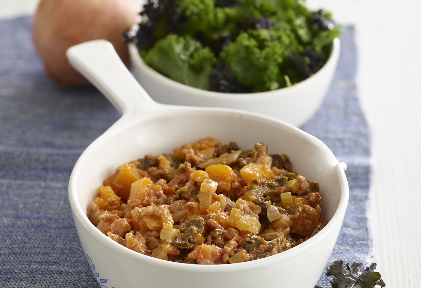 Minced Beef With Kale & Butternut Squash