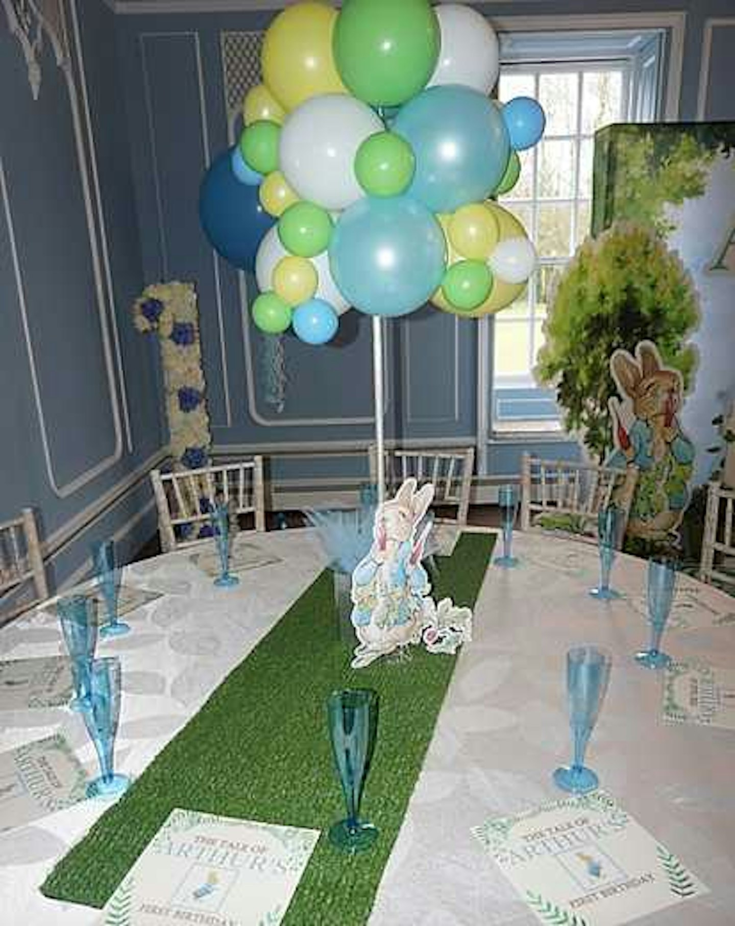 Billie Faiers' Peter Rabbit themed party