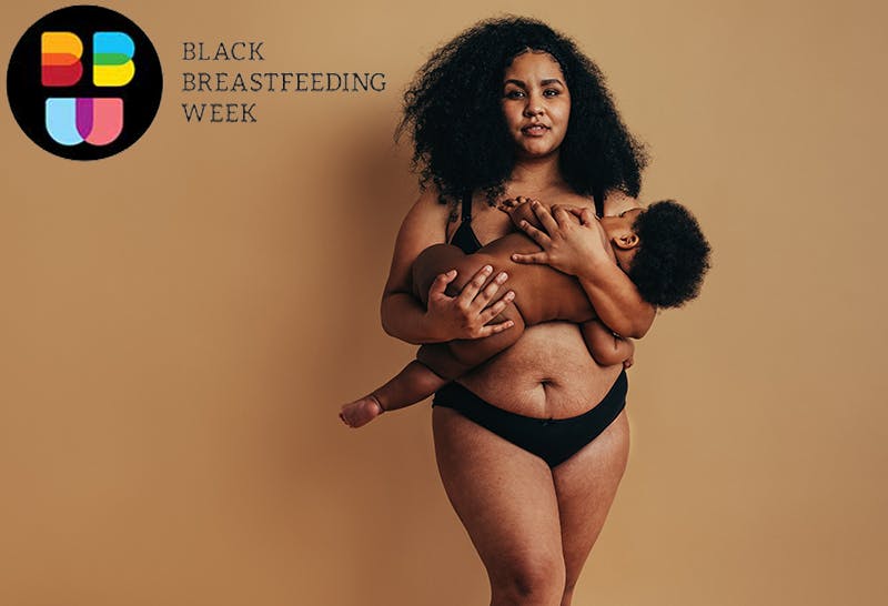 Black Breastfeeding Week 2023 We Outside! Celebrating Connection and Our Communities Baby Mother and Baby