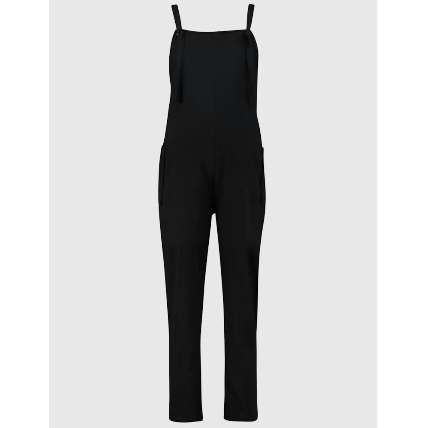 MATERNITY Black Relaxed Jumpsuit