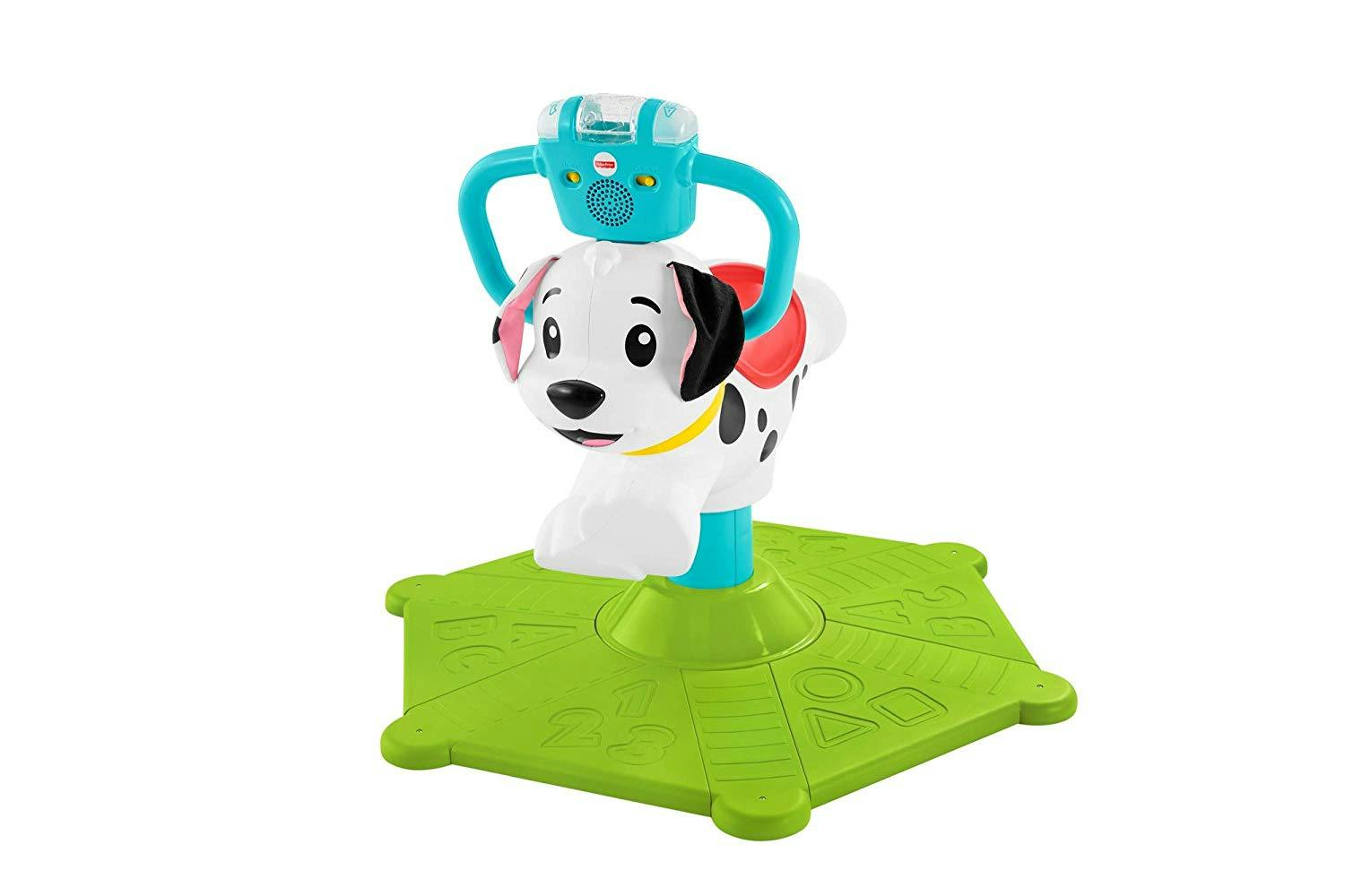 Fisher price bounce store and spin puppy