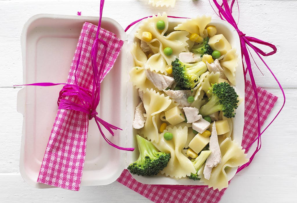 Bow tie pasta salad with chicken Family Life Mother & Baby
