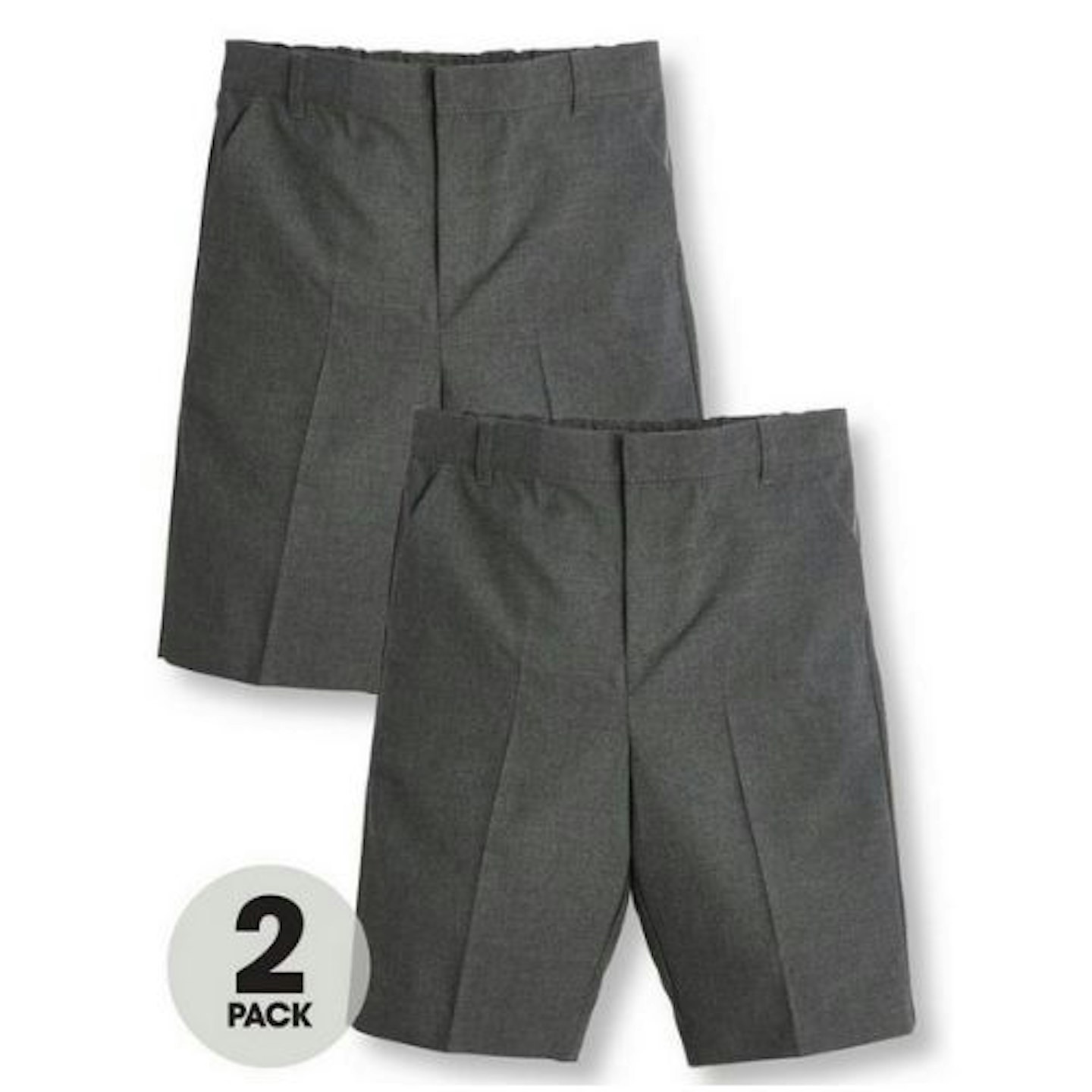 Boys 2 Pack School Shorts