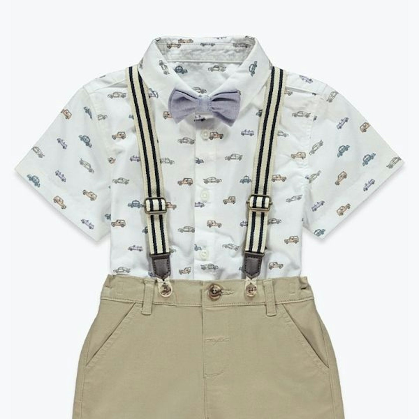 Boys Shorts and Braces Set