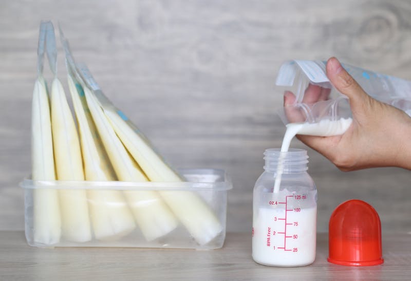 Breast milk storage How to store fresh and leftover milk