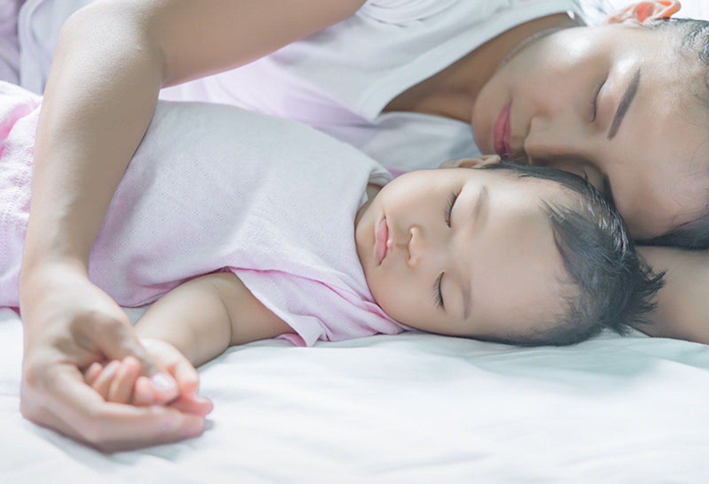 Breastfeeding mothers get more sleep