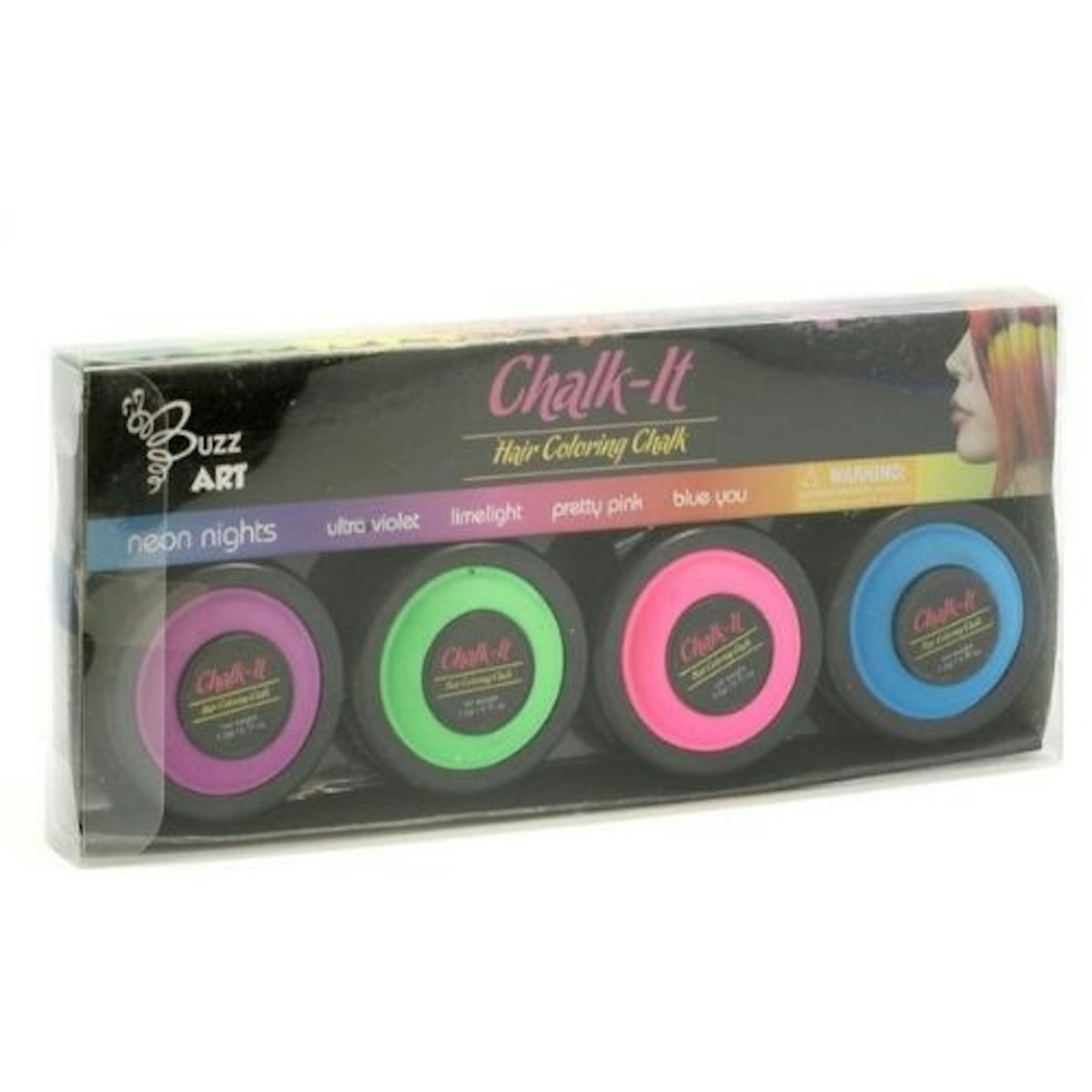 Buzz Art Chalk-It Hair Colouring Chalk