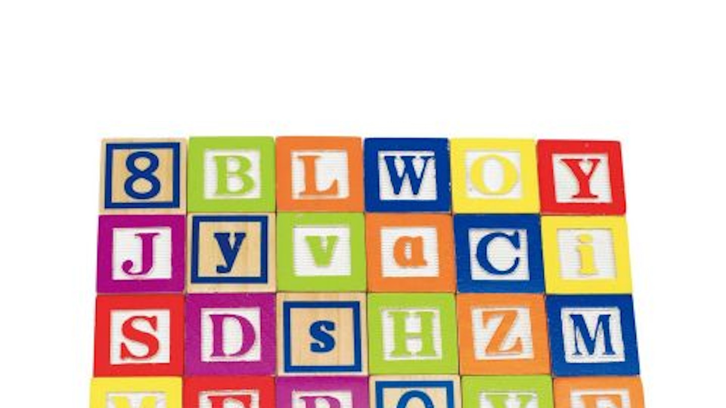Kiddicare Buzzing Brains Alphabet Blocks