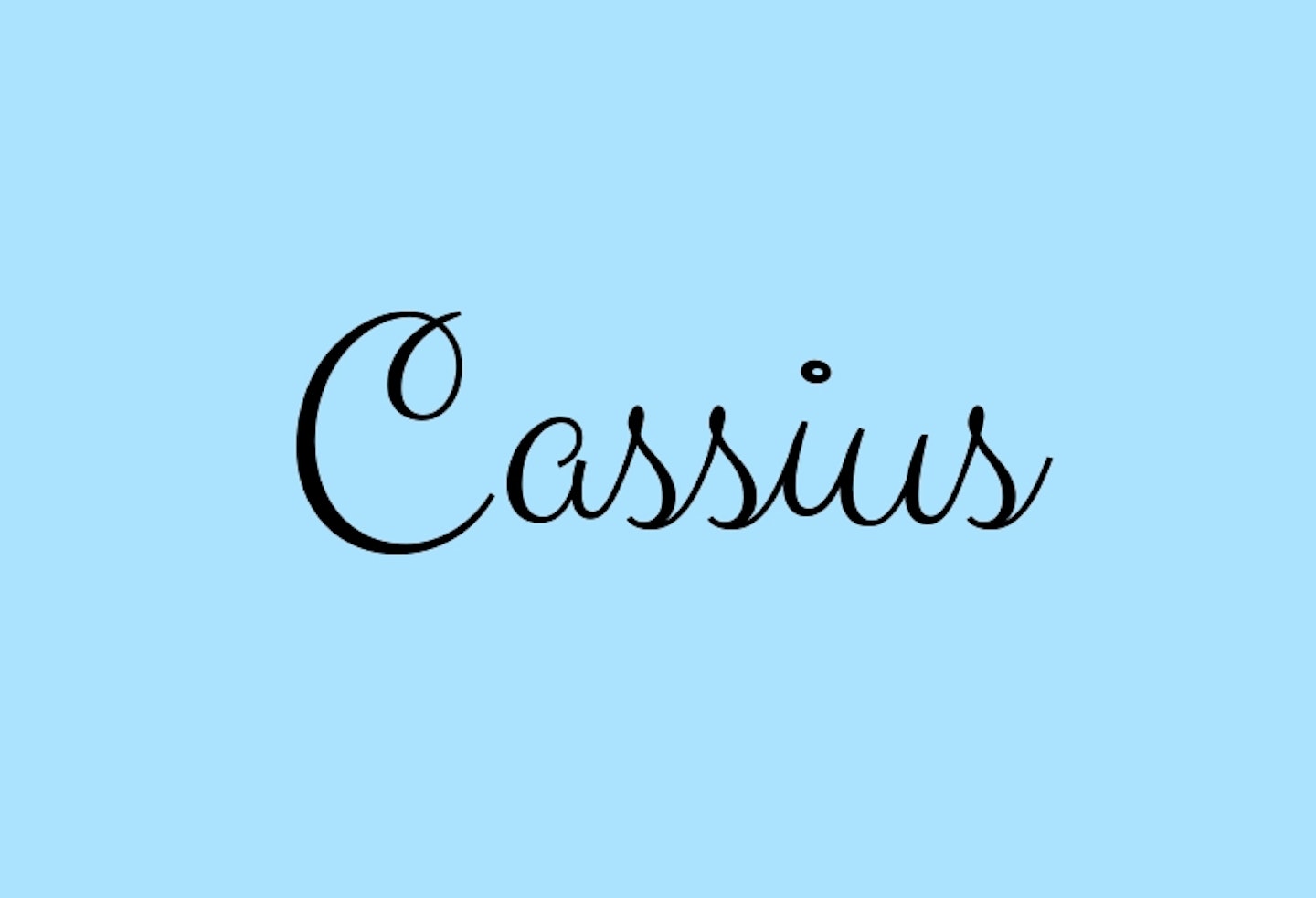 Cassius