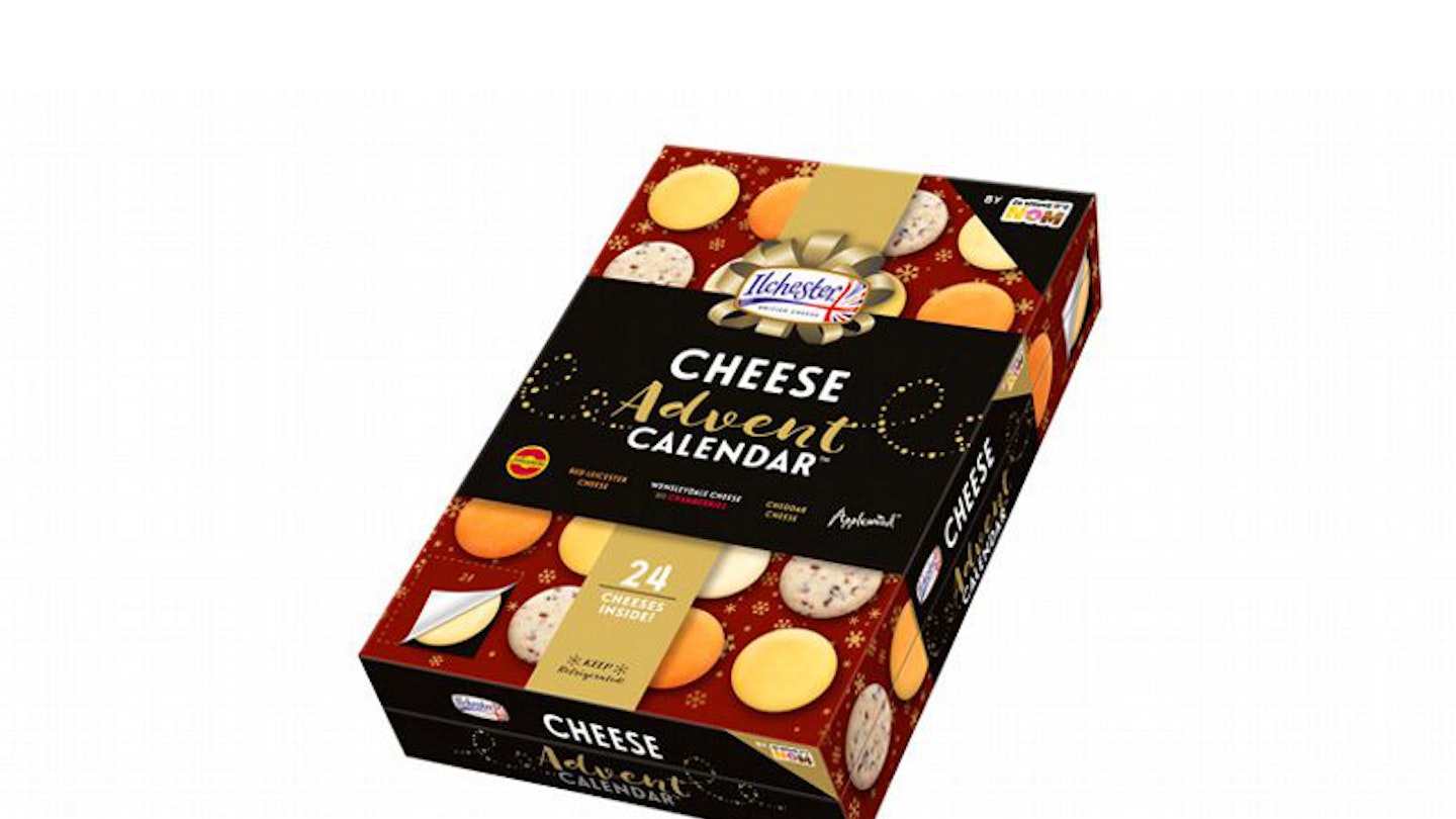 Cheese fans rejoice – there’s a CHEESE advent calendar