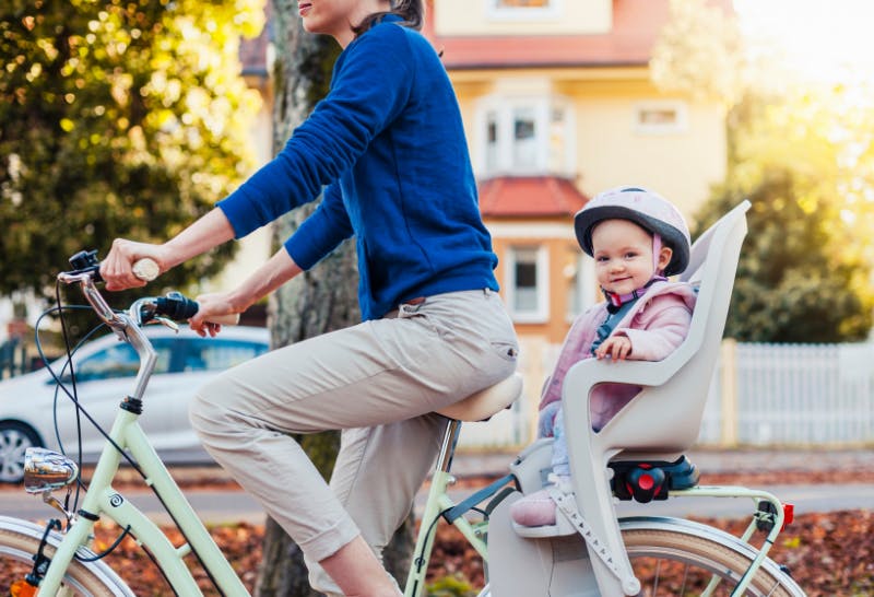The best child bike seats for cycling with your baby